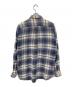 WOOLRICH (ウールリッチ) ウールシャツ ブルー サイズ:SIZE L：5000円