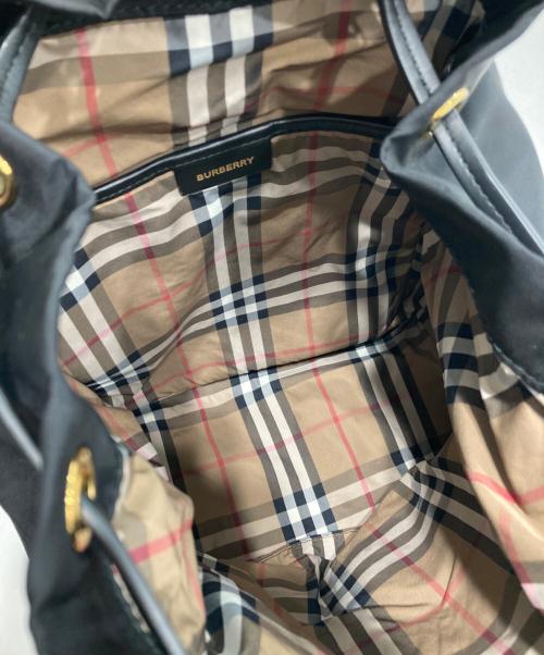 BURBERRY（バーバリー）BURBERRY (バーバリー) ENFIELD ナイロン バックパック/エンフィールド ブラックの古着・服飾アイテム