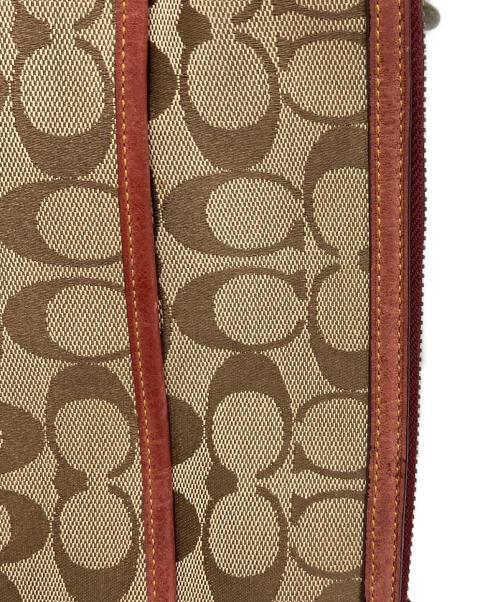 COACH（コーチ）COACH (コーチ) ワンショルダーバッグ レッドの古着・服飾アイテム