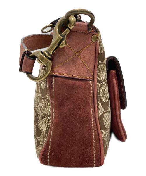 COACH（コーチ）COACH (コーチ) ワンショルダーバッグ レッドの古着・服飾アイテム