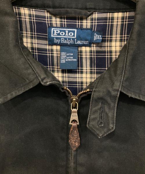 POLO RALPH LAUREN（ポロ・ラルフローレン）POLO RALPH LAUREN (ポロ・ラルフローレン) スイングトップ ブラック サイズ:XLの古着・服飾アイテム