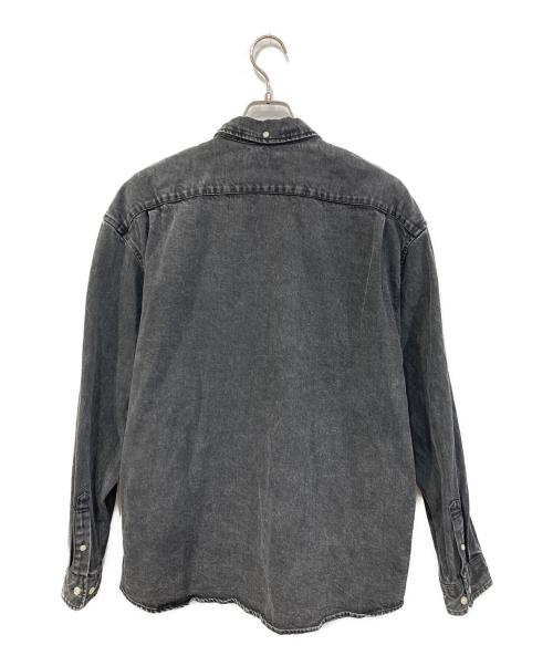 SUPREME（シュプリーム）Supreme (シュプリーム) Small Box Denim Shirt ブラック サイズ:Ｌの古着・服飾アイテム