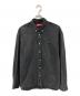 Supreme（シュプリーム）の古着「Small Box Denim Shirt」｜ブラック