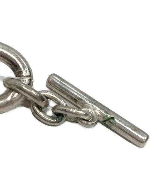s'yte（サイト）s'yte (サイト) BRASS CHAIN MANTEL BRACELET/ブラス チェーン マンテル ブレスレット シルバーの古着・服飾アイテム