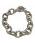 s'yte（サイト）の古着「BRASS CHAIN MANTEL BRACELET/ブラス チェーン マンテル ブレスレット」｜シルバー
