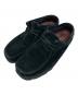 CLARKS（クラークス）の古着「ワラビーGTX Black Sde/ゴアテックス ブラック スエード」｜ブラック