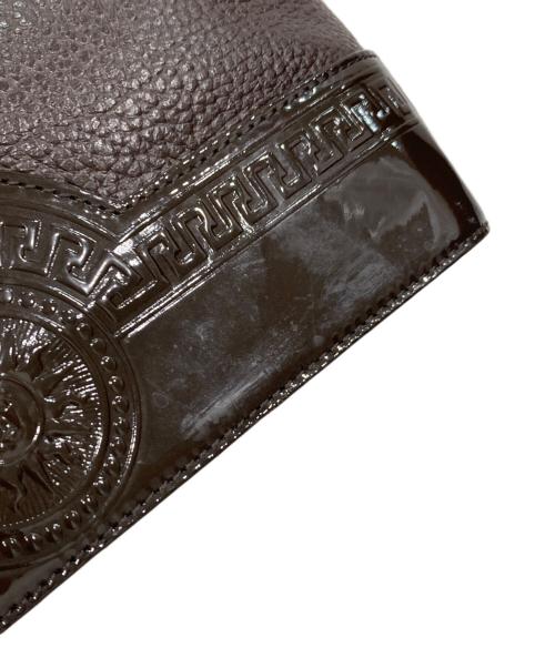 VERSACE（ヴェルサーチェ）VERSACE (ヴェルサーチェ) ハンドバッグ ブラウンの古着・服飾アイテム