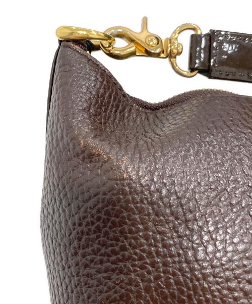 VERSACE（ヴェルサーチェ）VERSACE (ヴェルサーチェ) ハンドバッグ ブラウンの古着・服飾アイテム
