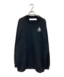 OFFWHITE（オフホワイト）の古着「スウェットワンピース」｜ブラック
