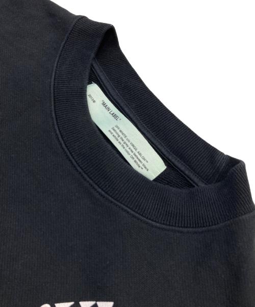 OFFWHITE（オフホワイト）OFFWHITE (オフホワイト) スウェットワンピース ブラック サイズ:SIZE Mの古着・服飾アイテム