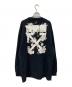 OFFWHITE (オフホワイト) スウェットワンピース ブラック サイズ:SIZE M：10000円