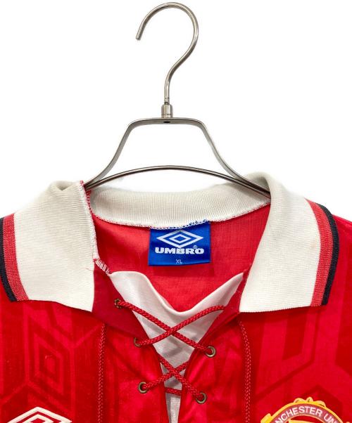 UMBRO（アンブロ）UMBRO (アンブロ) ゲームシャツ レッド サイズ:SIZE XLの古着・服飾アイテム