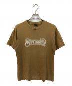stussyステューシー）の古着「CARNEY T/カーニー ティー」｜ブラウン