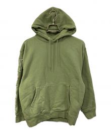 NIKE×SUPREME（ナイキ×シュプリーム）の古着「Hooded Sweatshirt/フーデッドスウェットシャツ」｜グリーン