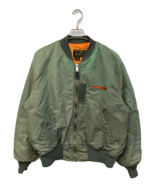 AVIREX（アヴィレックス）AVIREX (アヴィレックス) Mighty Eighth/マイティ・エイス  フライトジャケット カーキ サイズ:SIZE Lの古着・服飾アイテム