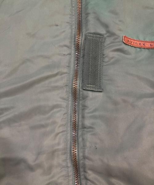 AVIREX（アヴィレックス）AVIREX (アヴィレックス) Mighty Eighth/マイティ・エイス  フライトジャケット カーキ サイズ:SIZE Lの古着・服飾アイテム