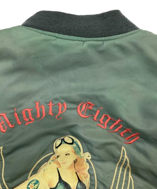 AVIREX（アヴィレックス）AVIREX (アヴィレックス) Mighty Eighth/マイティ・エイス  フライトジャケット カーキ サイズ:SIZE Lの古着・服飾アイテム
