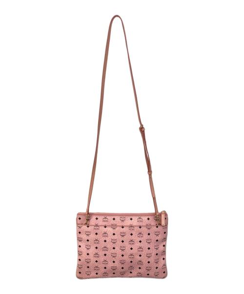 MCM（エムシーエム）MCM (エムシーエム) クロスボディヴィセトス 2way ショルダーバッグ ピンクの古着・服飾アイテム