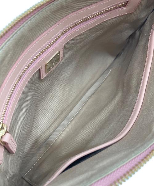 MCM（エムシーエム）MCM (エムシーエム) クロスボディヴィセトス 2way ショルダーバッグ ピンクの古着・服飾アイテム