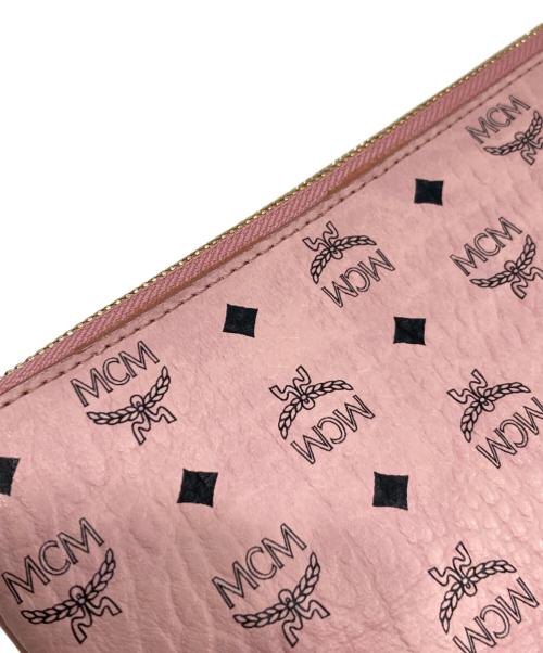 MCM（エムシーエム）MCM (エムシーエム) クロスボディヴィセトス 2way ショルダーバッグ ピンクの古着・服飾アイテム