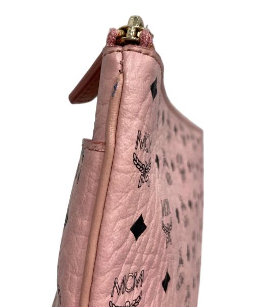 MCM（エムシーエム）MCM (エムシーエム) クロスボディヴィセトス 2way ショルダーバッグ ピンクの古着・服飾アイテム