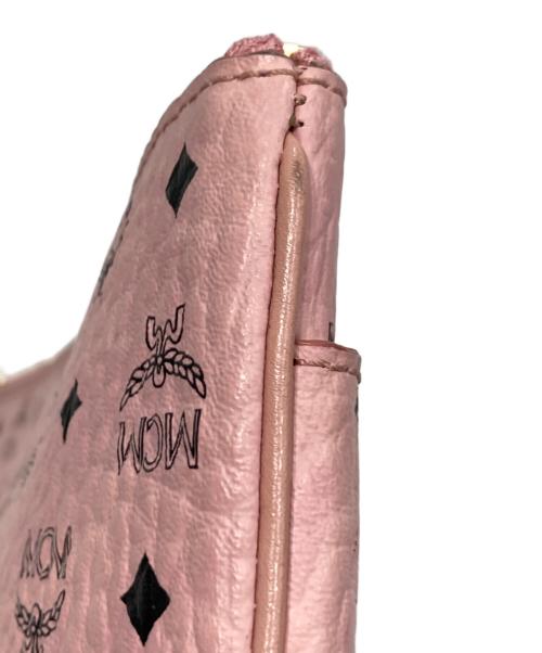 MCM（エムシーエム）MCM (エムシーエム) クロスボディヴィセトス 2way ショルダーバッグ ピンクの古着・服飾アイテム