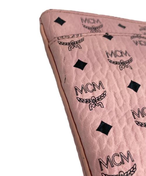 MCM（エムシーエム）MCM (エムシーエム) クロスボディヴィセトス 2way ショルダーバッグ ピンクの古着・服飾アイテム
