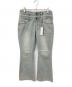 sculptor（スカルプター）の古着「Double Waist Boots Cut Denim/ダブルウエストブーツカットデニム」｜インディゴ