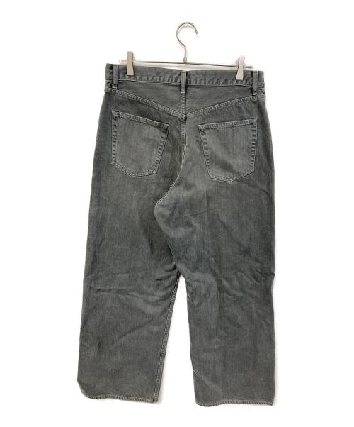 FOLL（フォル）FOLL (フォル) natural dye wardrobe jeans グレー サイズ:3の古着・服飾アイテム
