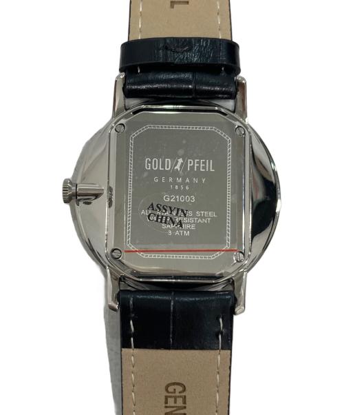 Gold Pfeil（ゴールドファイル）Gold Pfeil (ゴールドファイル) 腕時計 ホワイトの古着・服飾アイテム