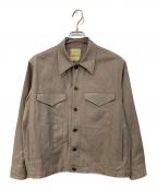 UNITED TOKYOユナイテッドトーキョー）の古着「WOOL LINEN CPOブルゾン」｜ベージュ