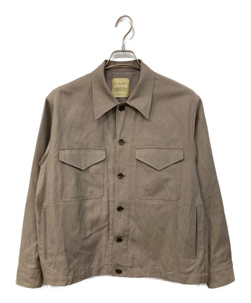 UNITED TOKYO（ユナイテッドトーキョー）UNITED TOKYO (ユナイテッドトーキョー) WOOL LINEN CPOブルゾン ベージュ サイズ:1の古着・服飾アイテム