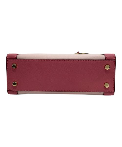 MICHAEL KORS（マイケルコース）MICHAEL KORS (マイケルコース) 2WAYショルダーバッグ ピンクの古着・服飾アイテム