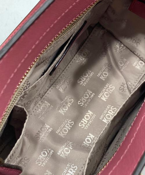 MICHAEL KORS（マイケルコース）MICHAEL KORS (マイケルコース) 2WAYショルダーバッグ ピンクの古着・服飾アイテム