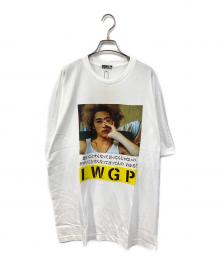 MEDICOM TOY LIFE ENTERTAINMENT（メディコムトイ・ライフエンターテイメント）の古着「PHOTO MESSAGE TEE 02　フォト　メッセージ　ティー　ゼロツー」｜ホワイト