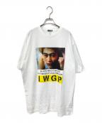 MEDICOM TOY LIFE ENTERTAINMENTメディコムトイ・ライフエンターテイメント）の古着「PHOTO MESSAGE TEE 01」｜ホワイト