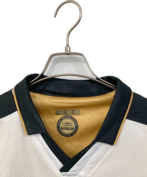 UMBRO（アンブロ）UMBRO (アンブロ) 100周年記念ゲームシャツ ホワイト×ブラック サイズ:SIZE Lの古着・服飾アイテム