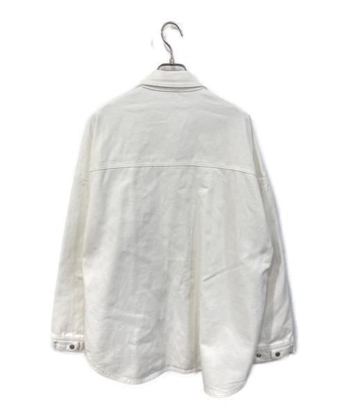 MARW UNITED ARROWS（マルゥ ユナイテッドアローズ）MARW UNITED ARROWS (マルゥ ユナイテッドアローズ) オーバーシャツジャケット ホワイト サイズ:なしの古着・服飾アイテム