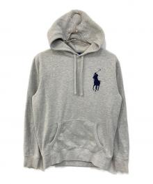 POLO RALPH LAUREN（ポロ・ラルフローレン）の古着「ビッグポニーパーカー」｜グレー