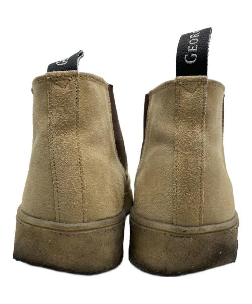 GEORGE COX（ジョージコックス）GEORGE COX (ジョージコックス) サイドゴアブーツ ベージュ サイズ:SIZE 8 1/2の古着・服飾アイテム