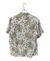 KAMEHAMEHA (カメハメハ) アロハシャツ ホワイト サイズ:SIZE M：6000円