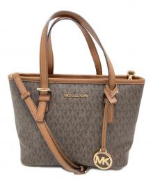 MICHAEL KORS（マイケルコース）の古着「2WAYショルダーバッグ」｜ブラウン