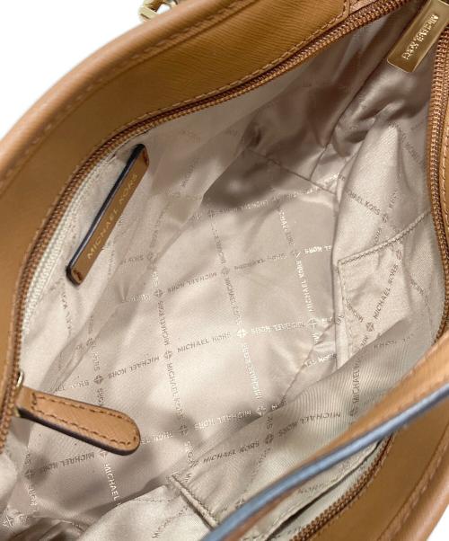 MICHAEL KORS（マイケルコース）MICHAEL KORS (マイケルコース) 2WAYショルダーバッグ ブラウンの古着・服飾アイテム