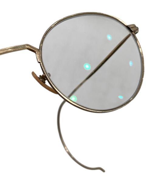 American Optical（アメリカン オプティカル）American Optical (アメリカン オプティカル) Ful-Vue   ヴィンテージメガネ ゴールドの古着・服飾アイテム