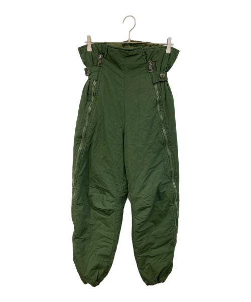 MILITARY（ミリタリー）MILITARY (ミリタリー) コールドウェザーパンツ グリーン サイズ:なしの古着・服飾アイテム