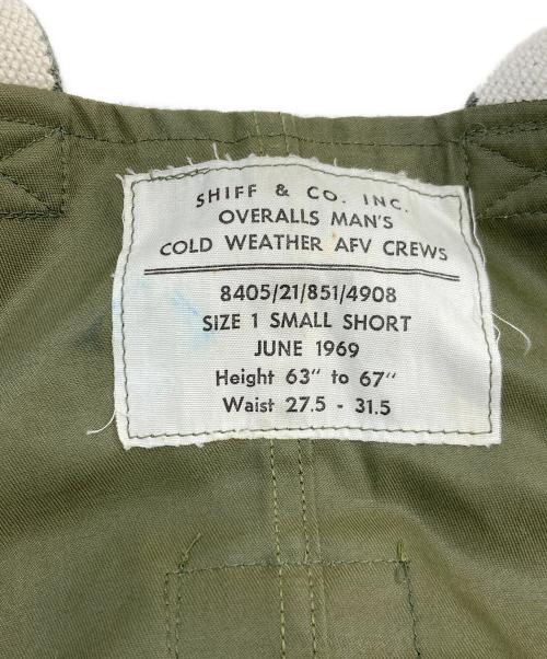 MILITARY（ミリタリー）MILITARY (ミリタリー) オーバーオール グリーン サイズ:SIZE Sの古着・服飾アイテム
