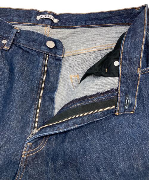 AURALEE（オーラリー）AURALEE (オーラリー) HARD TWIST DENIM WIDE PANTS/ハード ツイスト デニム ワイドパンツ インディゴ サイズ:SIZE 36の古着・服飾アイテム