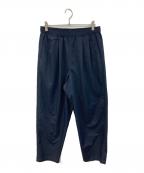 FreshServiceフレッシュサービス）の古着「COOLFIBER TWO TUCK EASY PANTS/クールファイバー ツータック イージーパンツ」｜ネイビー