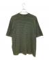 yonetomi (ヨネトミ) ボーダーTシャツ ブラック×イエロー サイズ:SIZE 4：5000円