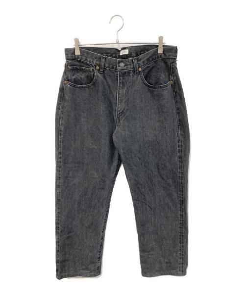CIOTA（シオタ）CIOTA (シオタ) スビンコットン 13.5oz テーパードデニム ブラック サイズ:SIZE 34の古着・服飾アイテム